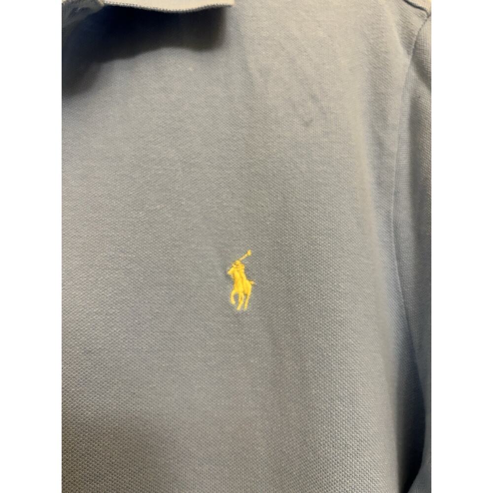 Polo Ralph Lauren~MENS Classic Short Sleeve Shirt Collared~Preppy~XXL~Logo blue - Picture 7 of 13